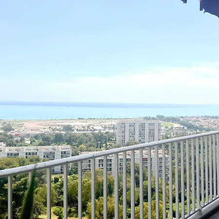 Lägenhet Appt 2 Bd-4 Pers-pool Wifi Tennis Park-sea View Cagnes-sur-Mer