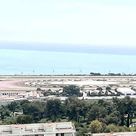 Appt 2 Bd-4 Pers-pool Wifi Tennis Park-sea View Lägenhet