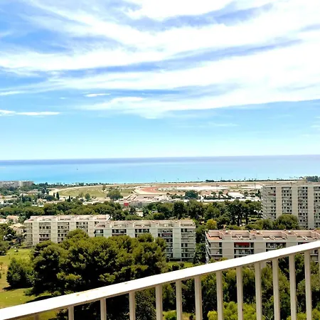 Daire Appt 2 Bd-4 Pers-pool Wifi Tennis Park-sea View
