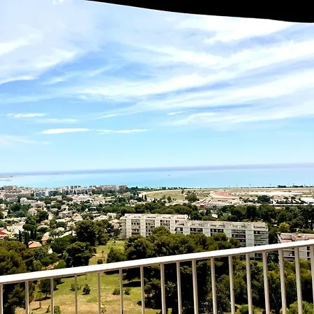 Appt 2 Bd-4 Pers-pool Wifi Tennis Park-sea View * Cagnes-sur-Mer